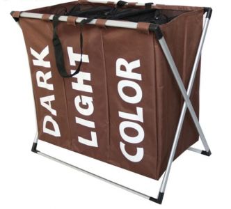 Clothes Storage Basket (Brown Color)