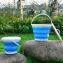 Collapsible Bucket - 10L Blue