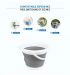 Collapsible Bucket - 3L Gray