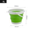 Collapsible Bucket - 5L Green