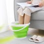 Collapsible Bucket - 5L Green (with Cover)