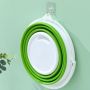 Collapsible Bucket - 5L Green (with Cover)