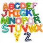 Colorful Wooden A-Z Alphabet Letters Fridge Magnets Magnetic Stickers