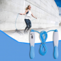 Count enable / adjustable rope skipping - blue