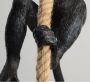 Creative hemp Rope Chandelier light- BK hanging monkey(without bulb)