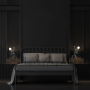 Creative wall lamp- left hand wall monkey(without bulb)-Black