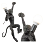 Creative wall lamp- left hand wall monkey(without bulb)-Black