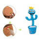 Dancing cactus mouth monster- Blue