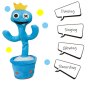 Dancing cactus mouth monster- Blue