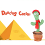 Dancing Cactus- Red scarf