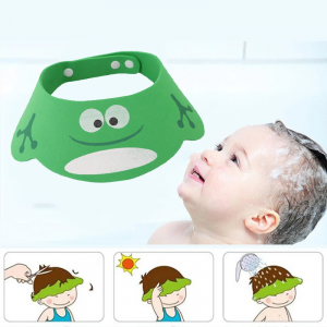Daszek do mycia głowy dla dzieci/ Rondo kąpielowe - zielony 