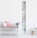 Decorating wall hanging height ruler - type 1