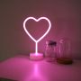 Dekoracyjna lampka neonowa LED- serce