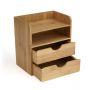 Desk Supplies Organizer with 2 Drawers - HY3502