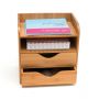 Desk Supplies Organizer with 2 Drawers - HY3503