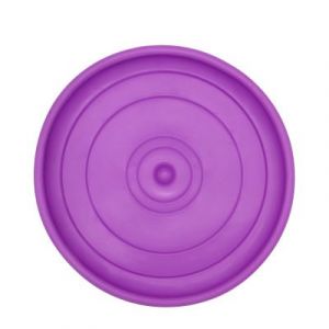 Dog Frisbee toy soft disc - purple