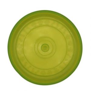 Dog Frisbee toy soft disc - Transparent Yellow