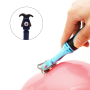 Double-sided to prevent hair knot comb / Pet hair cleaning comb 18.4*8.4cm - blue CS52