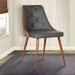 Drewniane wygodne krzesło barowe (1 para/zestaw)