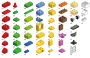 Duplo Style Bricks (72 Bricks) - D58232