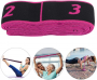 Elastic Stretching Belt 90cm*4cm- Pink with number