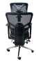 Ergonomic ajustable mesh office chair- Black