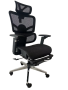 Ergonomic ajustable mesh office chair- Black