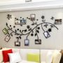 Family Tree Wall 3D Photo Frame - Black Color - Left Side - Big Size