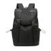 Fashion Feisa student travel leisure computer outdoor backpack - black