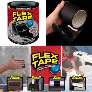 Fix tape flexable (10cm black color)