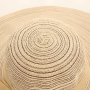 Floppy Fold Summer Straw Hat Beige