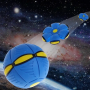 Flying Saucer Ball 6 lights- Blue