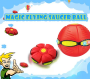 Flying Saucer Ball 6 lights- Red