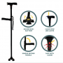 Foldable walking stick for olders (CE)