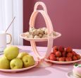 Folding Fruit Tray (Pink Color)