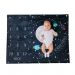 Foto kocyk / mata do zdjęć dla niemowląt 100x75- galaktyka