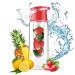 Fruit water bottle - red