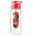 Fruit water bottle - red