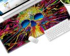 Gaming/office mouse pad keyboard 300*800*3 - Colour Skull
