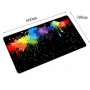 Gaming/office mouse pad keyboard 300*800*3 - Colour Splash