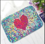 Gaming/office mouse pad keyboard 300*800*3 - Heart shapes