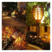 Garden decoration lamp LED solar lamp - Fire shape