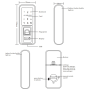 Glass door lock (fingerprint)