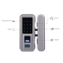 Glass door lock (fingerprint)