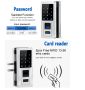 Glass door lock (fingerprint)