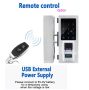 Glass door lock (fingerprint)