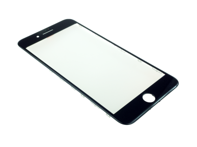 HF-843 - Glass + frame + OCA glue iPhone 8 Plus - black