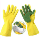 Gloves with Scrubber (One Side)