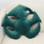 Green Leaves Shaped Plush Pillow Cushions - type 3