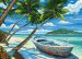 Haft Diamentowy/ Obraz 5D/ Mozaika Diamentowa/ Diamond Painting - tropikalna plaża, rozm. 40x50 cm